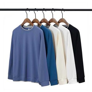 High Quality Oem Pullover Blank Crewneck Cotton Custom Crew Neck Sweatshirt For Wholesale