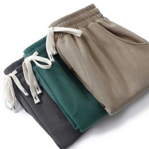 High Quality Summer Men Cotton Vintage Shorts Custom Blank Beach Sweat Shorts