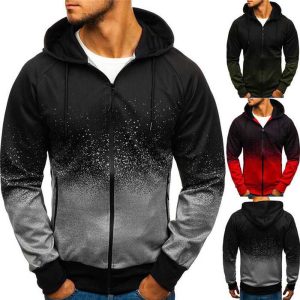 2023 New Style Designers Outdoor Polyester Long Sleeves Full Zip Hoodies