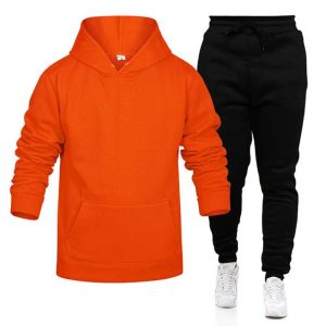 Custom Fitness Mens Sweatshirt Suit Sports Logo Hoodies Sweatshirts Pants