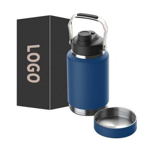 New Design 64oz Water Jar With Detachable Bowl Stainless Steel Vacuum Insulated Water Jug