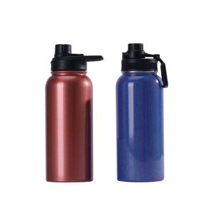 2023 Popular Wide Mouth Water Bottle Double Wall Stainless Steel Water Flask Drinking Bottle