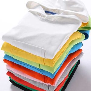 High Quality Boys Girls French Terry Blank Hoodies Custom Kids Sublimation Hoodies Without Strings