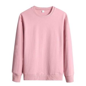 High Quality 100% Cotton Custom Crewneck Girls Oversize Hoodies Sweatshirts