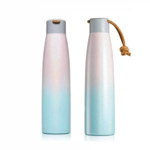 2024 New Design Cola Shaped Water Flask Stainless Steel Vacuum Insulated Narrow Mouth Water Bottle