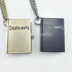 Fashion Movie Charm Death Note Pocket Watch Necklace For Men And Women,Original Factory Supply