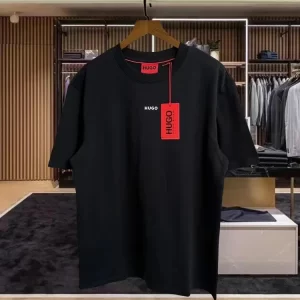 Summer Hot Short-sleeved T-shirts For Men And Women Hugo Printed Cotton Shirts Luxury Brand Plus Size T-shirts For Men And Women