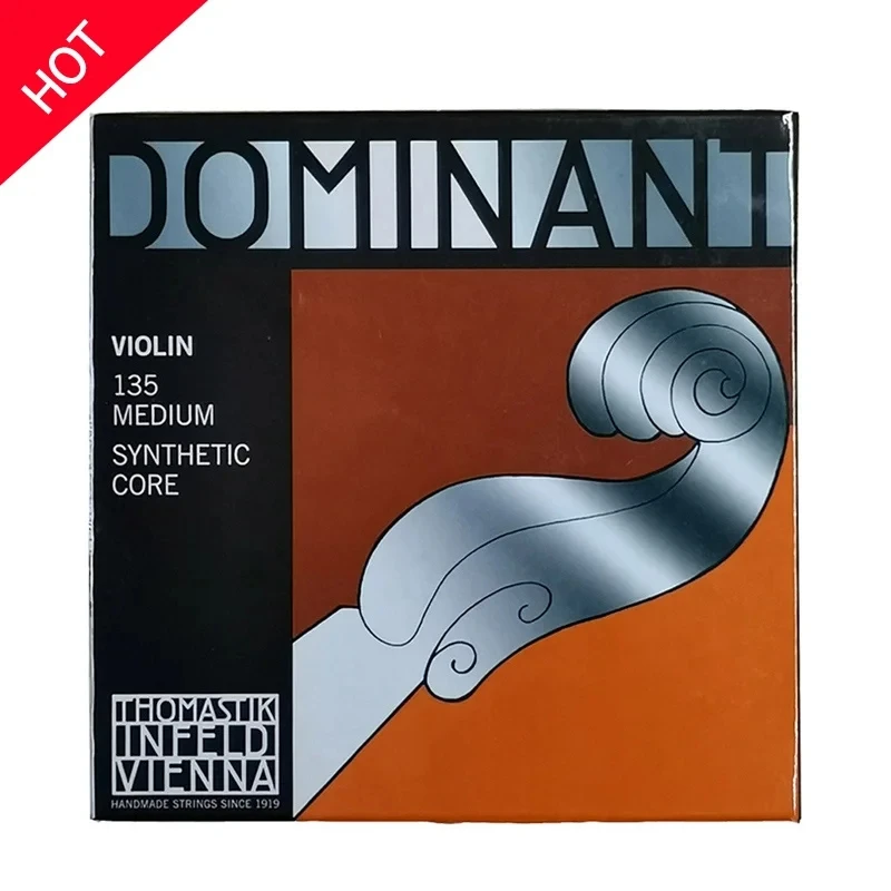 Free Shipping Thomastik Dominant 135B 135 Medium Violin Strings 4/4 Strings Full Set G D A E Strings