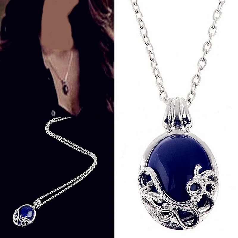 The Vampire Diaries Necklace Vintage Katherine Pendant Fashion Movie Jewelry Cosplay for Women Wholesale