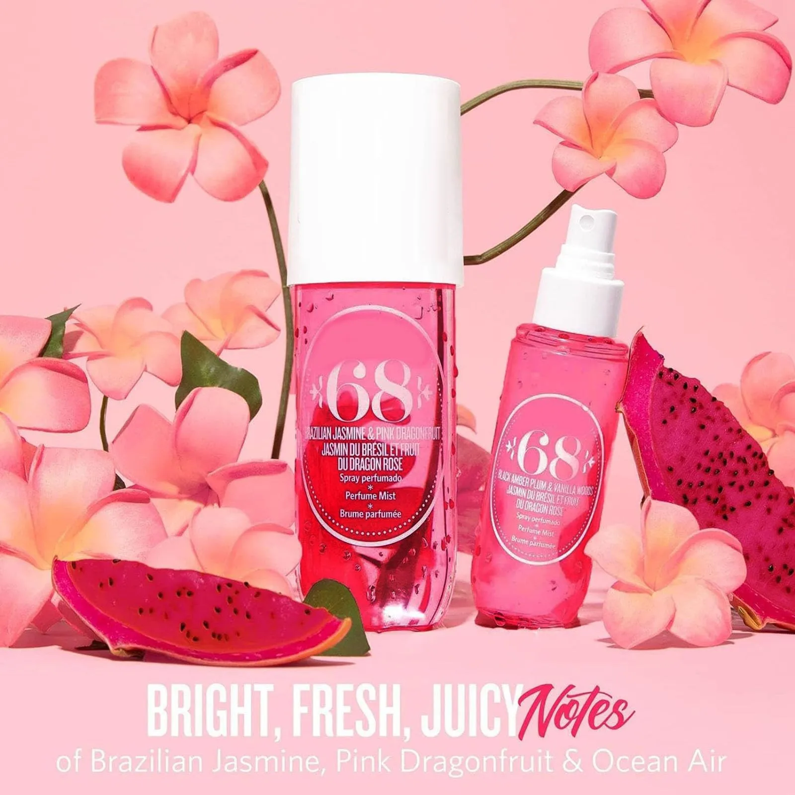 Hair Body Mist For Women Long Duration Fruity Body Spray Most Gifted Crush Body Scent Moisturize Skin 100ml