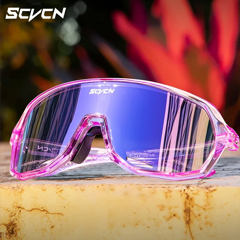 New Sports UV400 Photochromic Cycling Sunglasses Women Glasses for Men Sun MTB Mountain Bike Road Bicycle Eyewear Goggles