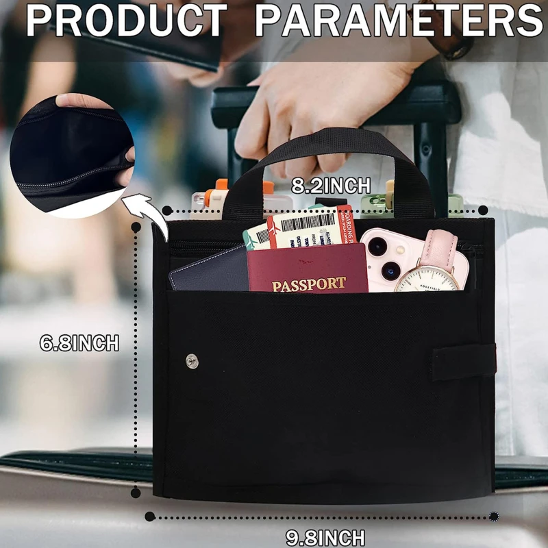 Luggage Cup Holder Durable Free Hand Travel Luggage Drink Bag Travel Cup Holder Storage Bag Fits All Suitcase 2024 New