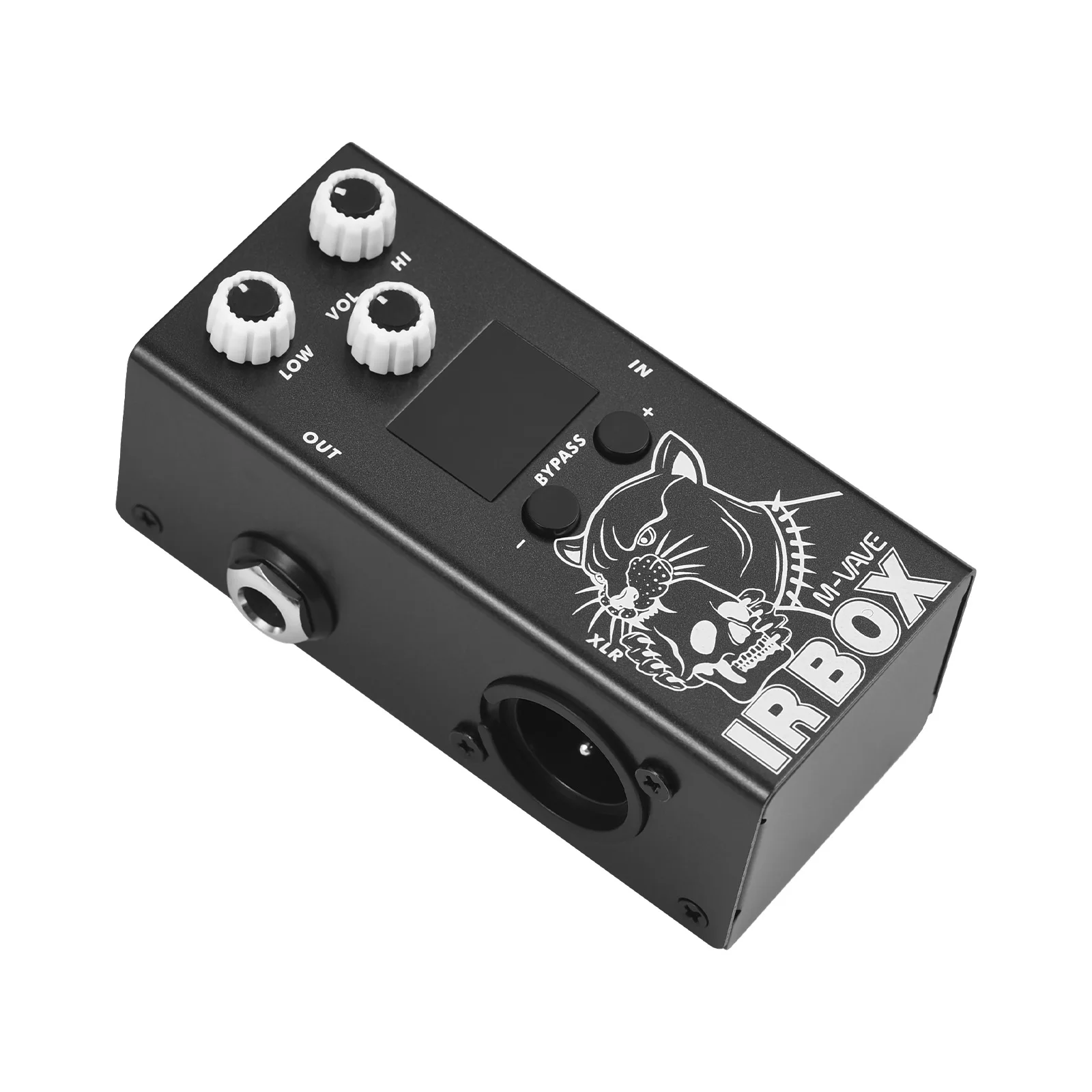 M-VAVE IR Box Guitar Effect Pedal with IR Cab Impulse Response Cabinets Speaker Simulator XLR Output Port DC 9V Guitar Pedal