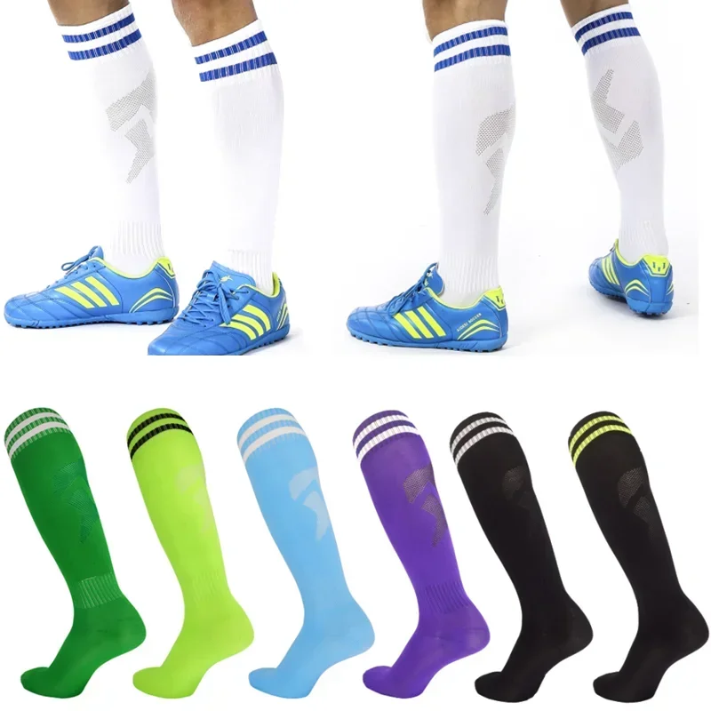 Children adult Football Sports Socks Long Knee Kids Legging Stockings Soccer Baseball Ankle Adults Children fitness Sports Socks