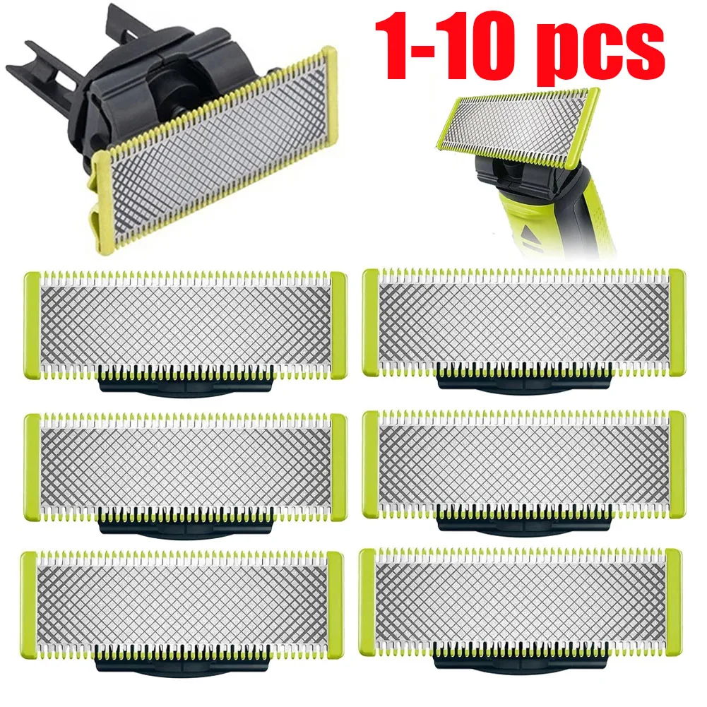 1-10 Pcs Electric Trimmer Shaver Replacement Kit For Philips One Blade Shaver For QP2520/QP2530/QP2630/QP6510/QP6520/QP2523