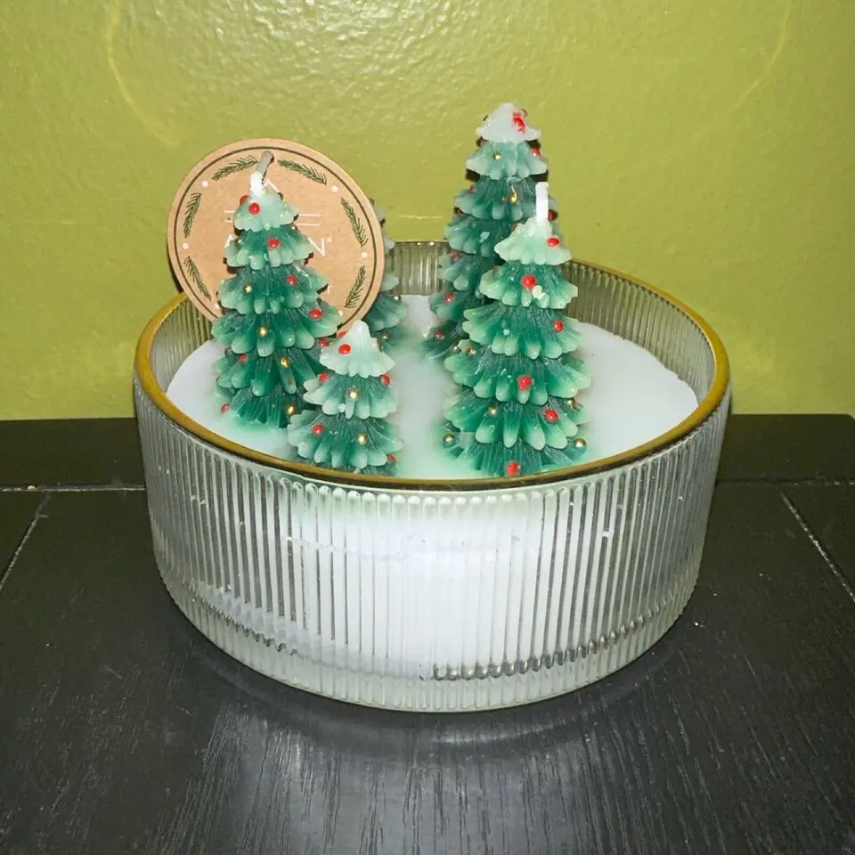 Christmas Tree Candle