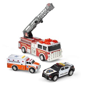 Fast Lane 3pk Emergency Vehicles