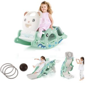 Costzon Toddler Basketball Foldable Playground