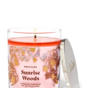 Sunrise WoodsSingle Wick Candle