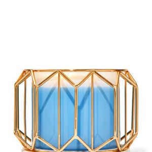 Golden Decagon3-Wick Candle Holder